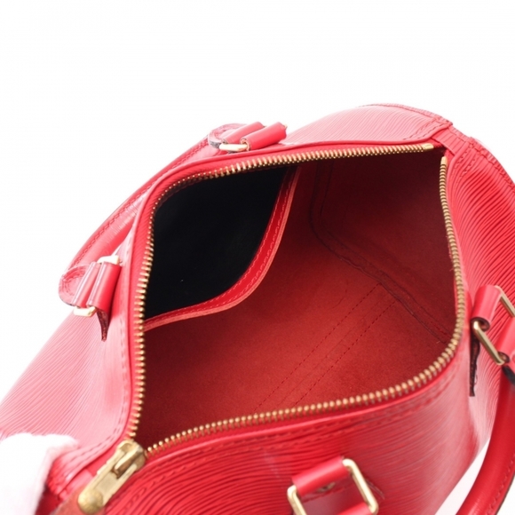 Louis Vuitton Speedy 25 Epi Castilian Red Handbag - Picture 2 of 7